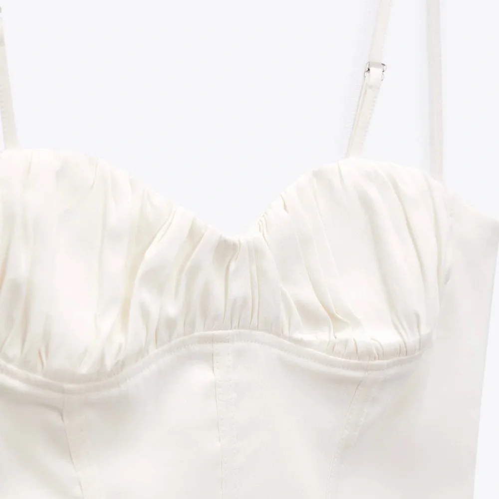 Zara Linen Corset Bodysuit - Picture 10 of 10